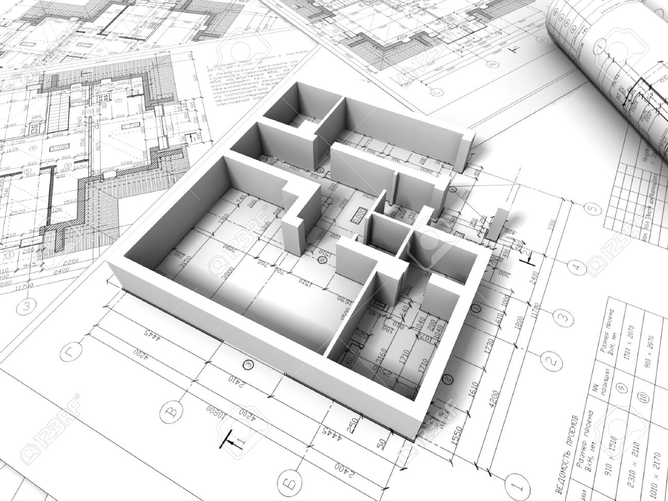 3d drawing - MK Architects